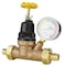 Apollo 3/4 in. Bronze Double Union PEX-A Barb Water Pressure Regulator with Gauge EPXPRV34WG - alternate 9